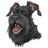 Schnauzer géant | Schnauzer géant | Caricature