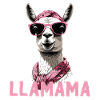 Funny Llama Loving Mom Design