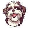 Shih-Tzu | Cartoon Artwork