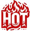 Das Wort "HOT"