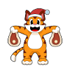 Tiger Christmas Meat