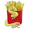 Frites serpent
