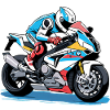 Motorcyclist Superbike