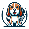 Chiot Beagle joyeux