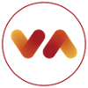 V-Verlauf Emblem: Warmer Gradient