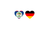 Belize Germany Heartbeat Flag Belizer