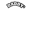 Daddy² 2 Garçons Blanc