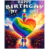 HEART HAPPY BIRTHGAY MY GIRL