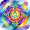 Symbol in bright colours
