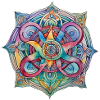 Symbol in bright colours