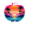 Sunset over Koh Samui