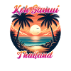Sunset over Koh Samui