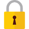 yellow lock