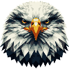 Geometric Eagle Head – Polygonal