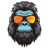 Gorilla Head Cool