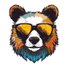 Panda Head Cool