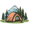 Tente de camping