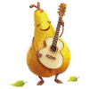 Pear Guitar