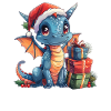 Dragon Christmas Dragon Kids