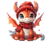 Dragon Christmas Dragon Kids