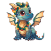 Dragon Noël Dragon Enfants