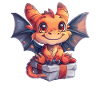 Dragon Noël Dragon Enfants