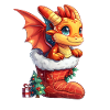Dragon Christmas Dragon Kids