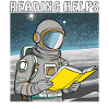 ASTRONAUT BOOK READING HELPS