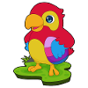 parrot Easter Easter egg