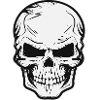 Teschio Oscuro, Cranio, Disegno Teschio