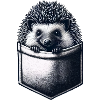 Hedgehog in Bag – Schutzfreund Design