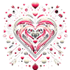 Heart Swirl Romance