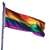 LGBTQ Flagge
