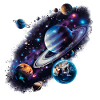 The universe, a fascinating journey