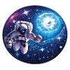 Astronaute dans l’espace