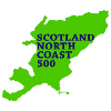 SCOTLAND nc500 map