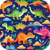 Cute dinosaurs