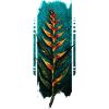 Tropical Splendor: Heliconia flower