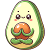 Avocado Meditation Zen Levitation