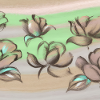 Creative Floral Patterns/Brown/Green/Pink2023/2024