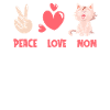 Katze Peace Love Cat Mom