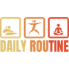 Routine quotidienne de yoga