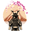 Samurai Fuji Japan Kämpfer Japanisch