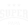 Super Papa (Daddy / Dad / White)