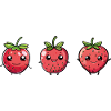 3 fraises