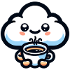 Caffeine Cumulus: The Cheerful Cloud