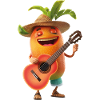 Papaya Guitar
