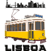 Lisbon Lisboa Holiday Skyline Tram