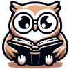 Wise Owl Reader Bookish Charm