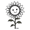 Cheerful Sunflower